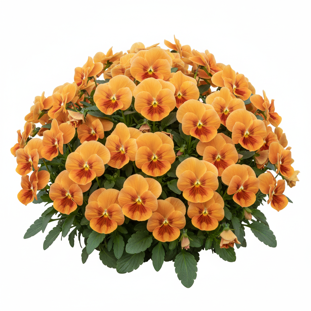 Pansy Padparadja F2 Seeds for Planting