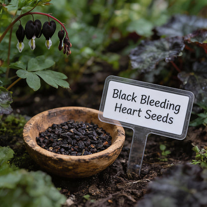 Black Bleeding Heart Flower Seeds for Planting – Perennial Shade Blooms