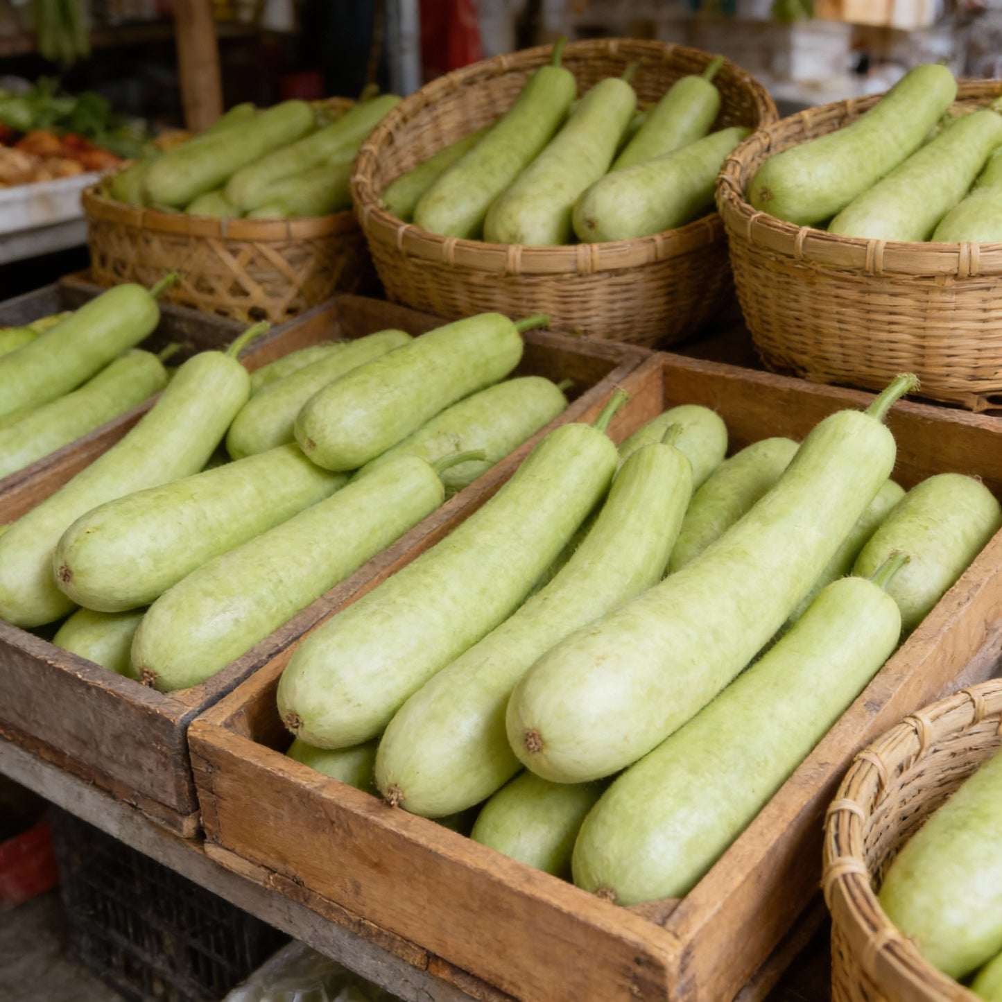 Cucuzzi Gourd Seeds for Planting – Italian Gourd Annual Self Pollinating Vegetable Garden Seeds