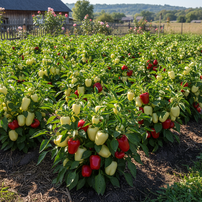 Alma Paprika Sweet Pepper Seeds – Vibrant, Compact, High-Yield Plants