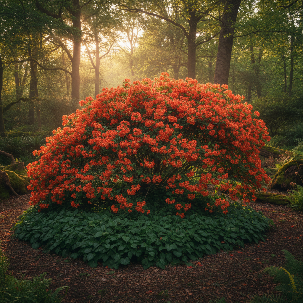 Orange-Red Blooms Seeds for Planting – Woodland Garden Flower Seeds