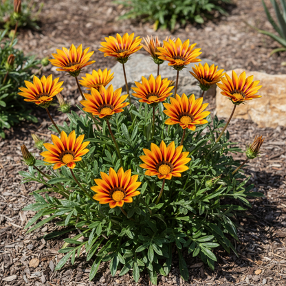 Gazania New Day Rose Stripe Flower Seeds