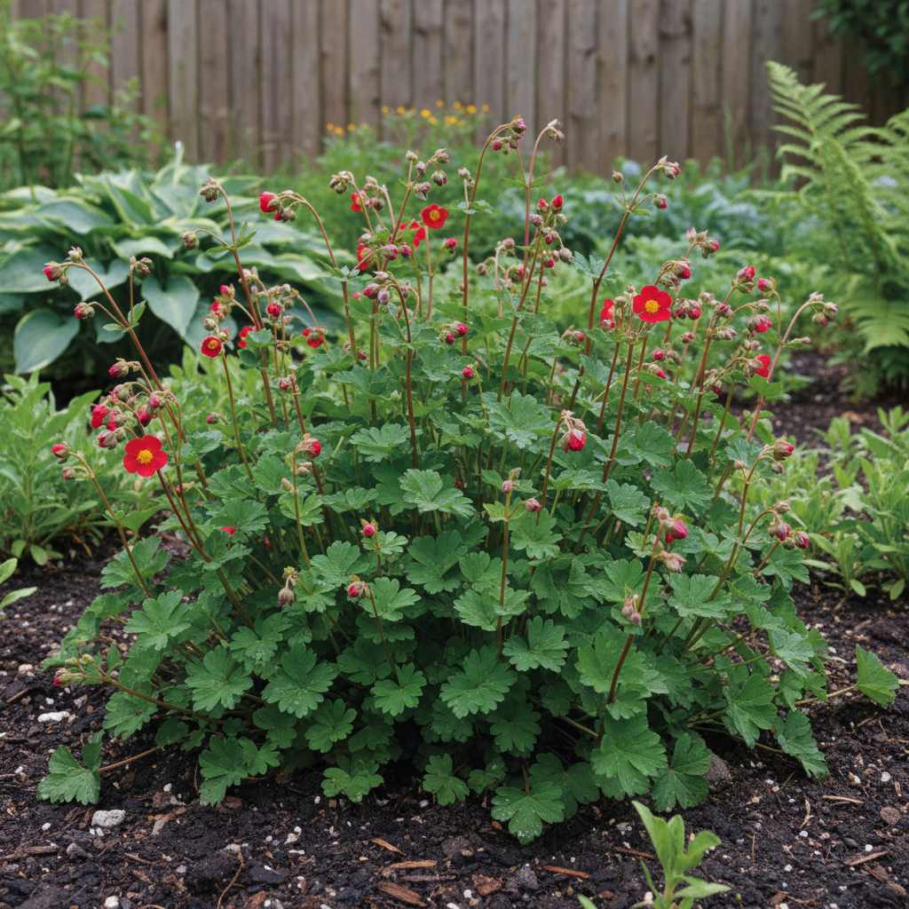 Red Cinquefoil Beautiful Flower Seeds
