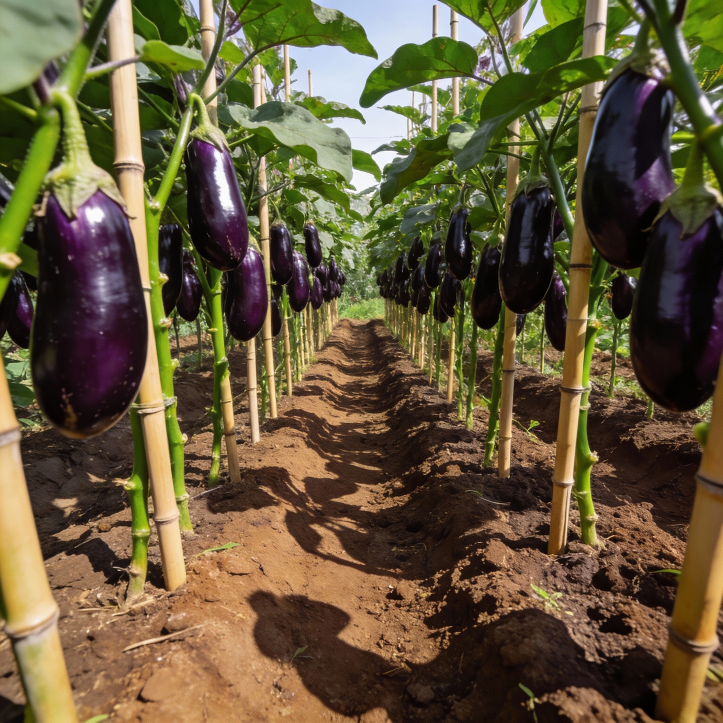 Aubergine Bonica F1 Hybrid Seeds for Planting – Vegetable Seeds