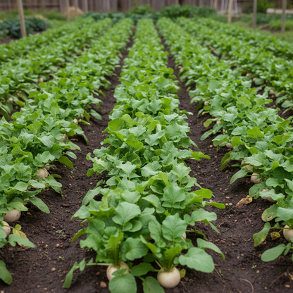 Watermelon Radish Seeds – Heirloom Non-GMO Radish Seeds for Home Gardening