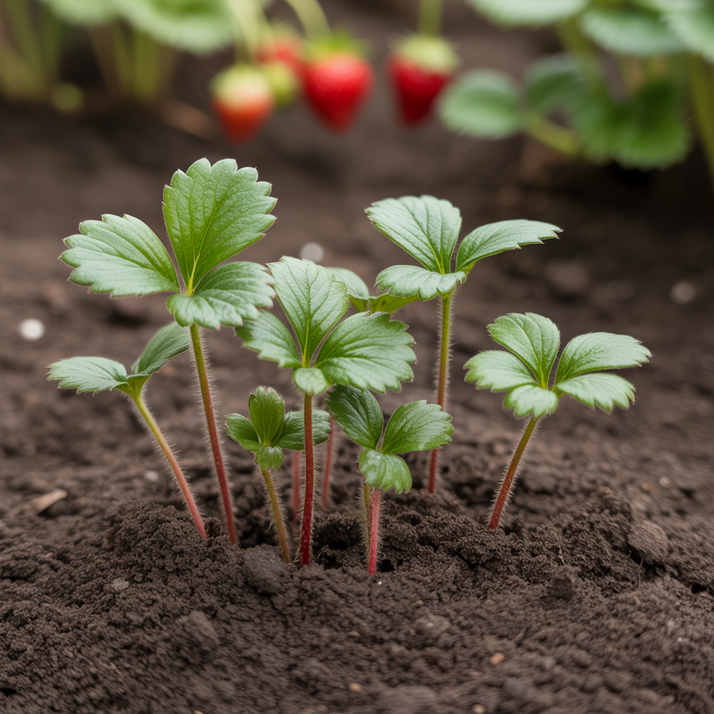 Vesca Baron Strawberry Seeds for Planting