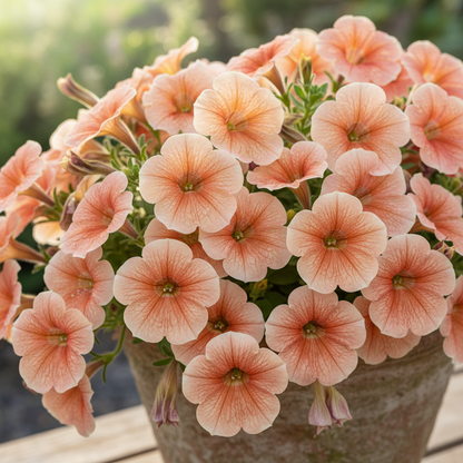 Apricot Petunia Seeds - Apricot Petunia Flower Seeds for Garden