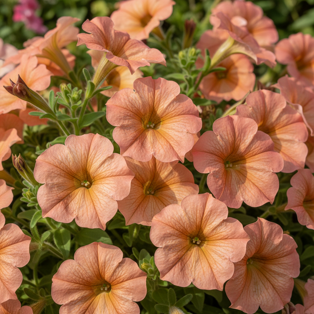 Apricot Petunia Seeds - Apricot Petunia Flower Seeds for Garden
