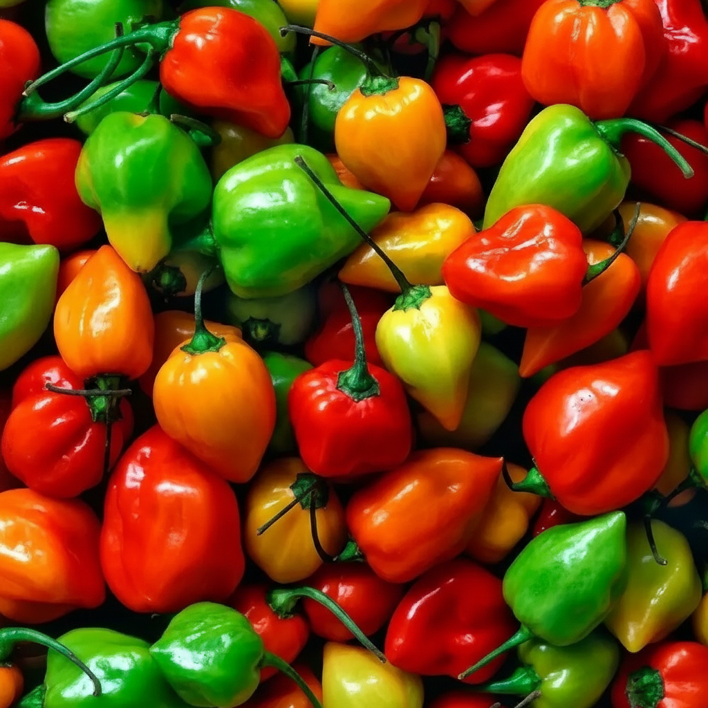 Habanero Chilli Mixed Seeds for Planting – Spicy Pepper Seeds for Garden