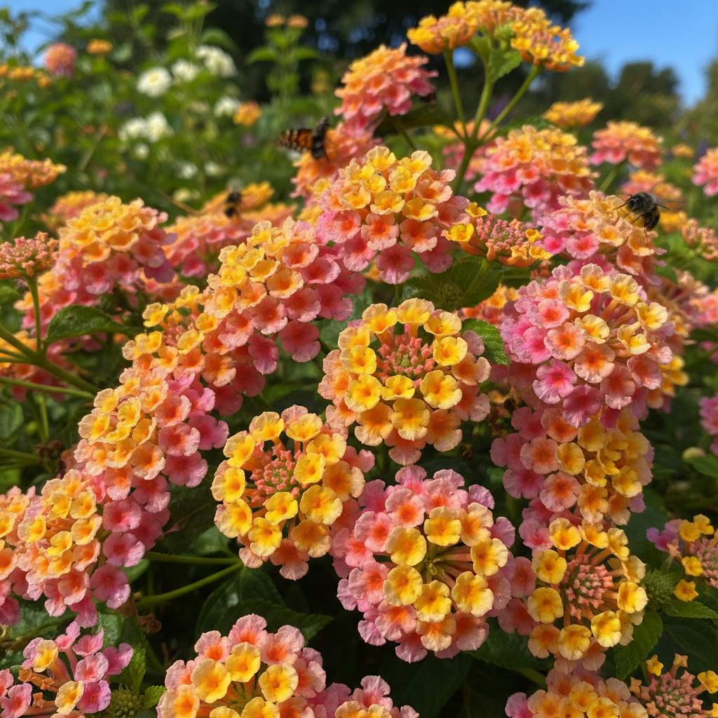 Lantana Camara Flower Seeds - Lantana Flower Seeds for Garden
