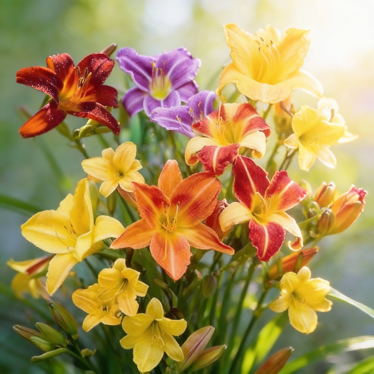 Mixed Color Daylily Flower Seeds for Planting