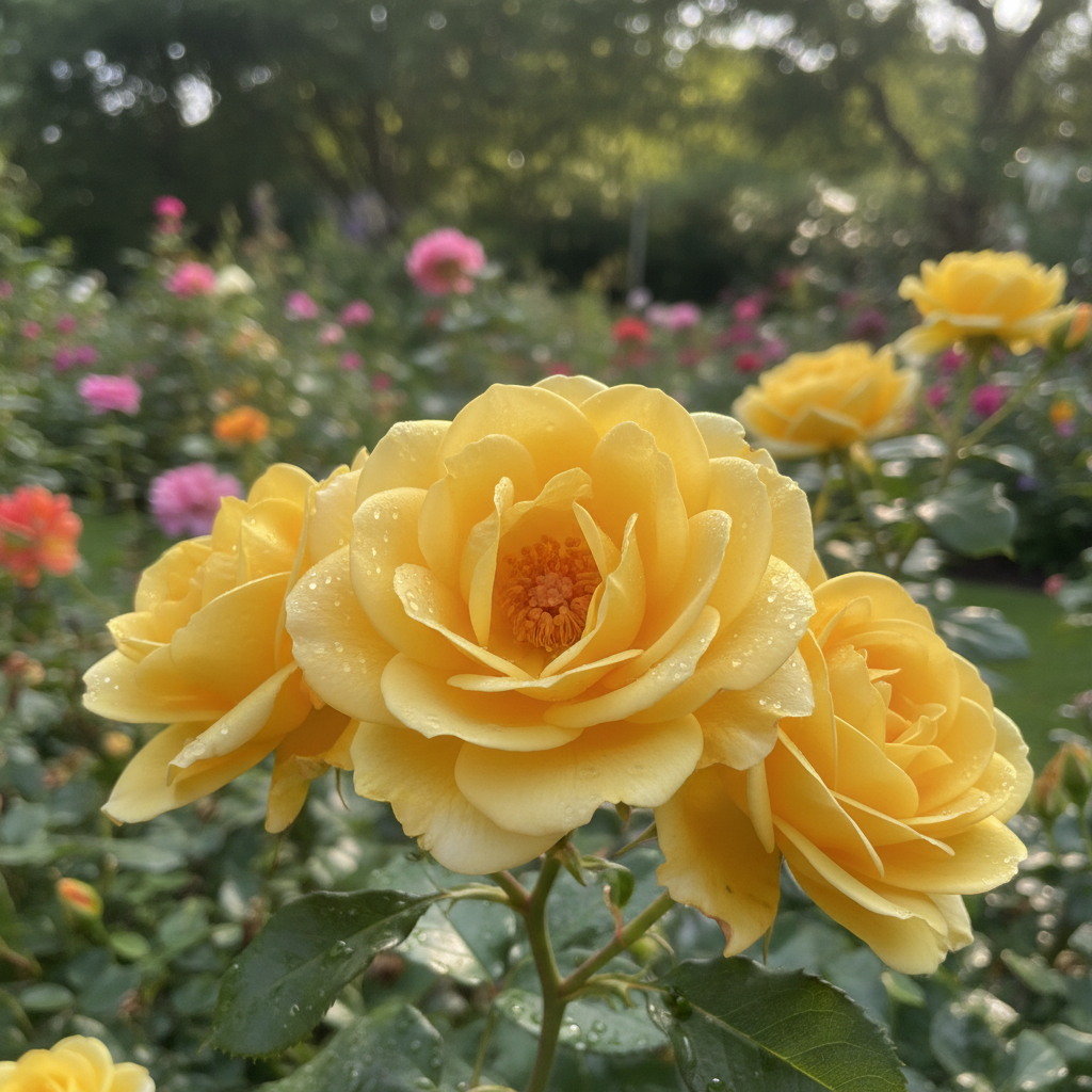 Yellow Rose Flower Seeds - Yellow Rose Flower Seeds for Garden