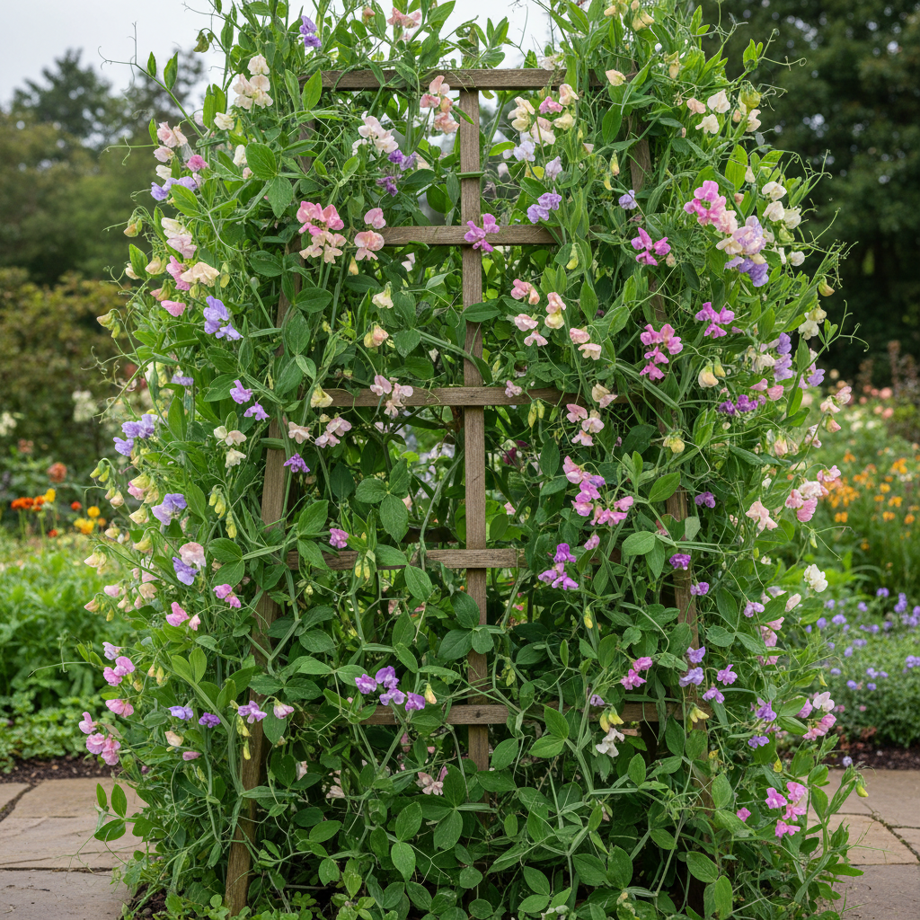 Sweet Pea (Perennial) Everlasting Mixture Flower Seeds – Long-Lasting Fragrant Blooms