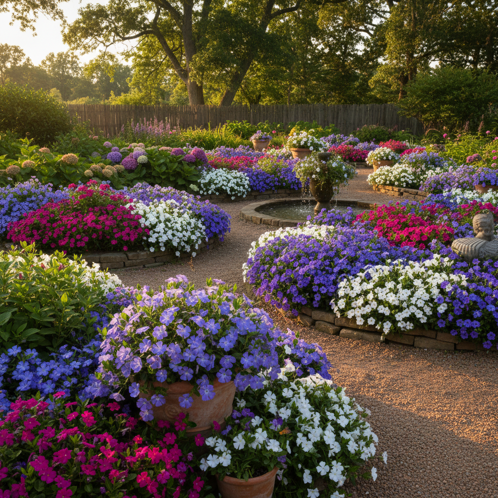 Vinca Periwinkle Flower Seeds for Garden Planting