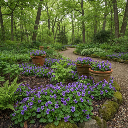 Viola Odorata Queen Charlotte Seeds for Planting – Sweet Violet Fragrant Perennial Flowers