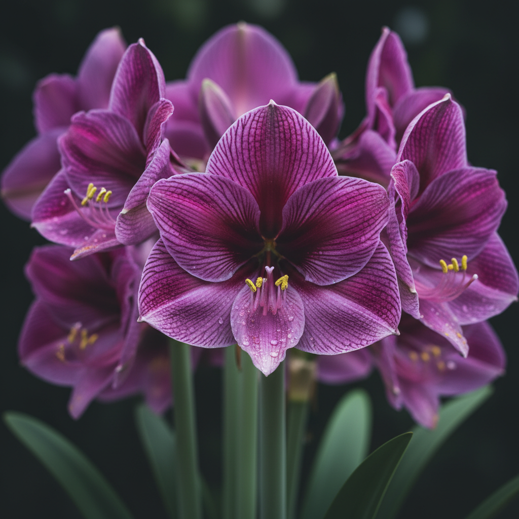 Violet Amaryllis Seeds – Purple Amaryllis Flower Bulb Seeds (30 pcs)
