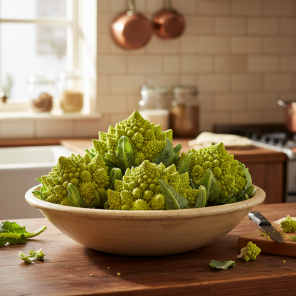 Broccoli Romanesco Seeds - Heirloom Broccoli Seeds for Home Garden