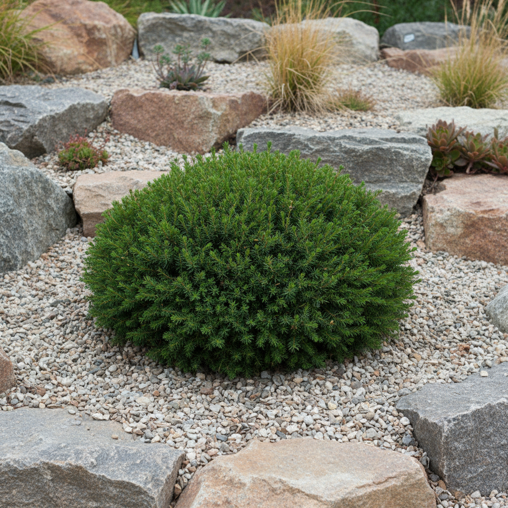 Low-Maintenance Dwarf Evergreen Shrub Seeds for Rock Gardens