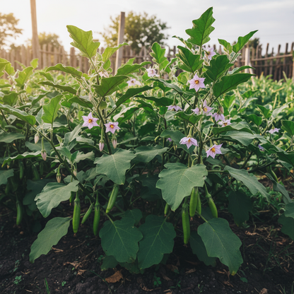 Brinjal Green Long Vegetable Seeds for Planting