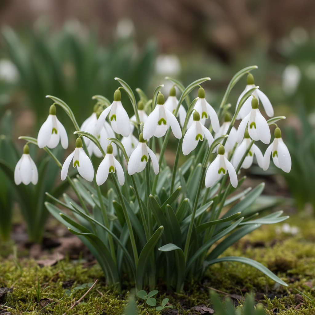 Galanthus Elwesii Flower Seeds - Snowdrop Flower Seeds for Garden