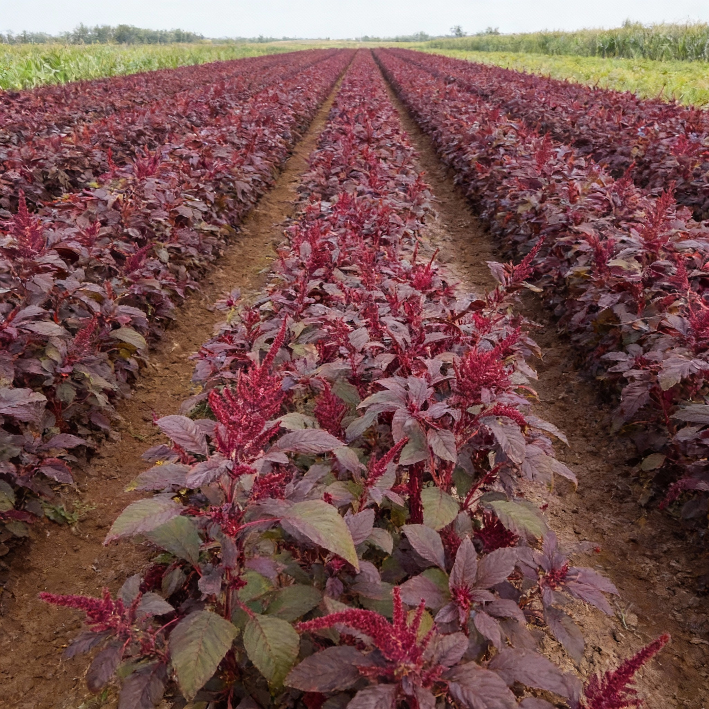 Amaranth Red Garnet Seeds for Organic Gardening