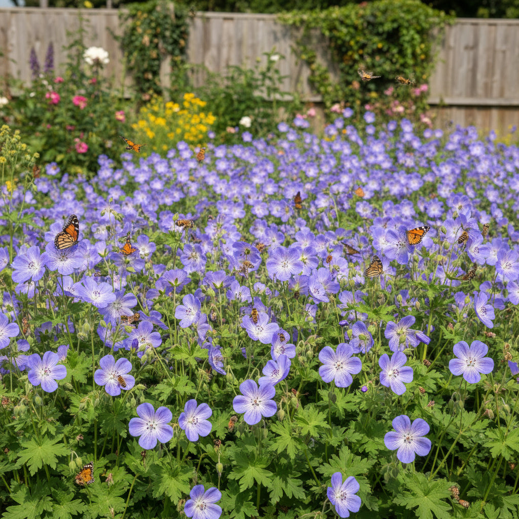 Geranium Rozanne Flower Seeds – Perennial Long-Blooming Ground Cover