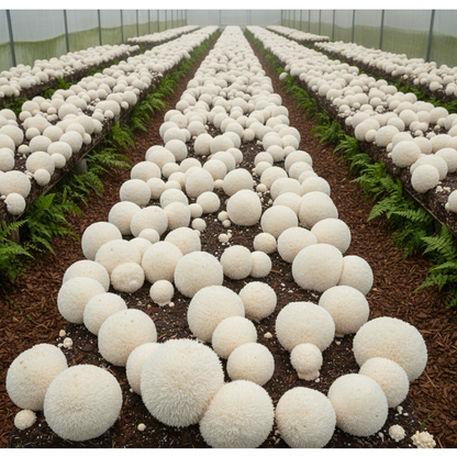 Lions Mane Mushroom Seeds for Planting – Grow Kit for Home Cultivation