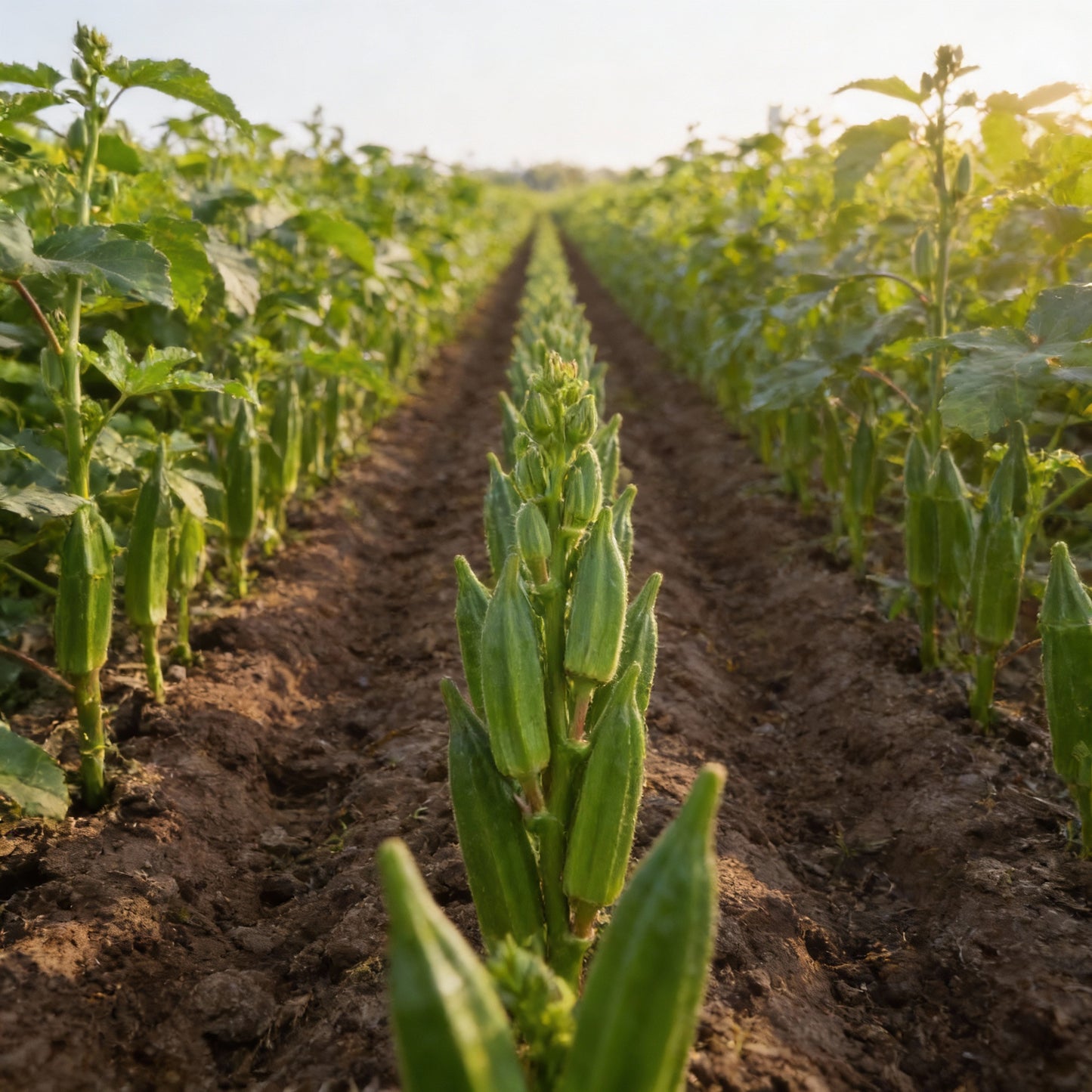 Star of David Okra Seeds