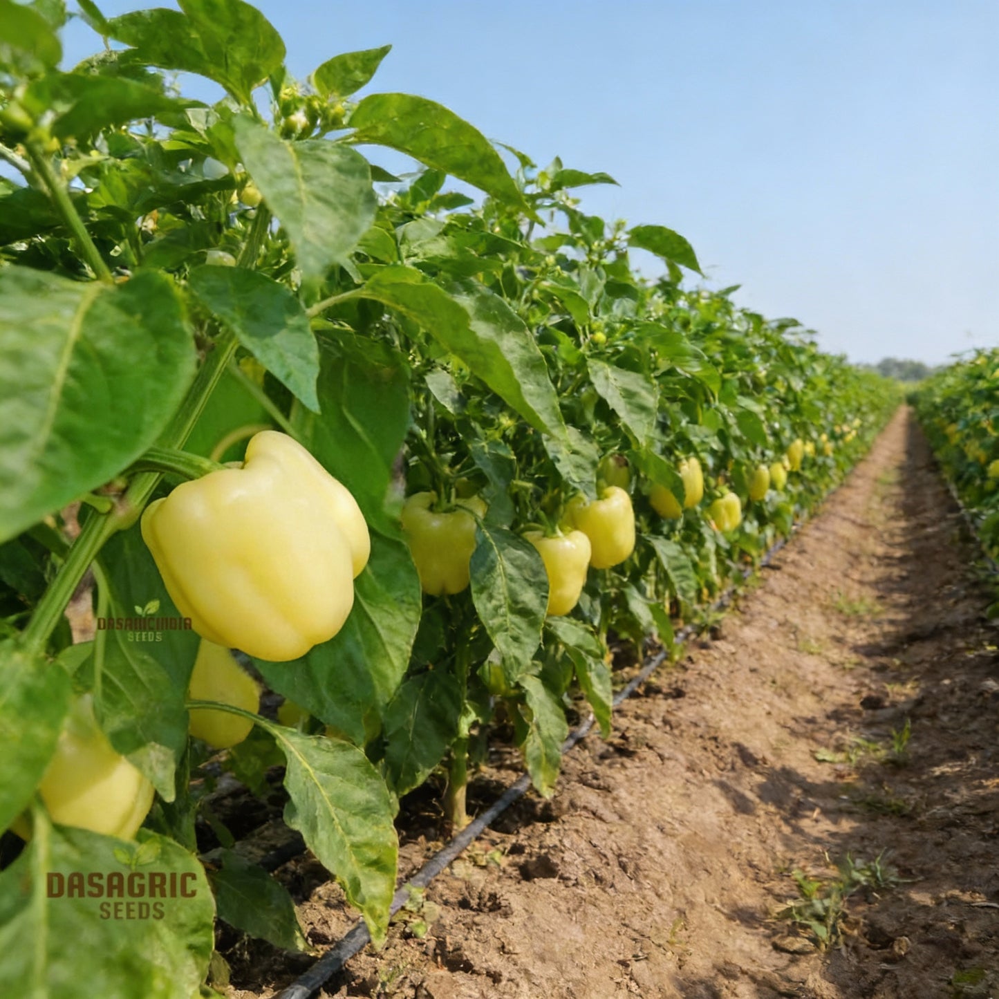 Capsicum White Bell Pepper Vegetable Seeds for Planting