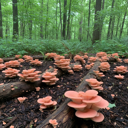 Pink Oyster Mushroom Beauty Seeds