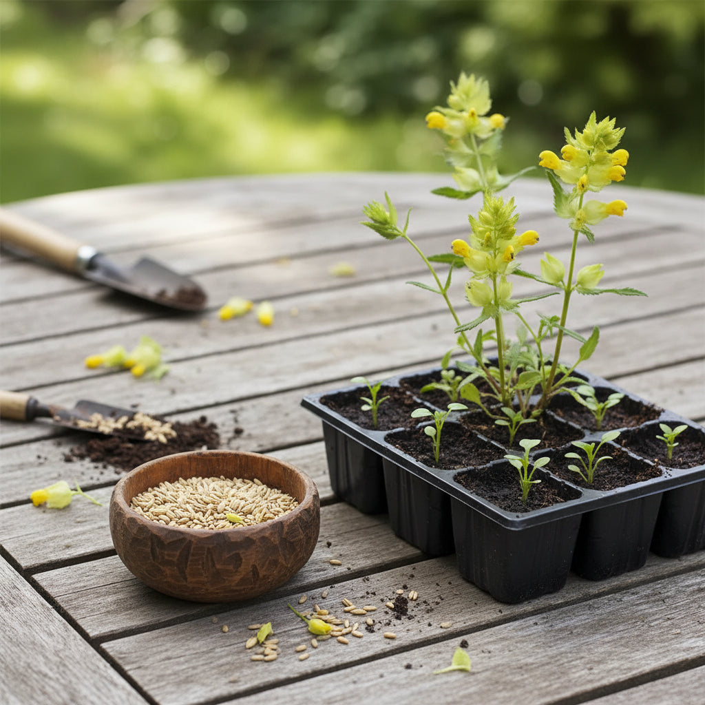 Yellow Rattle Seeds for Planting - Rhinanthus minor