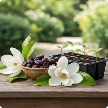 Big Leaf Magnolia Seeds for Planting - Magnolia macrophylla