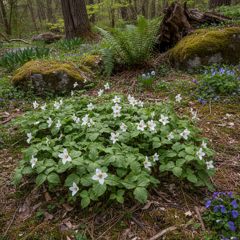 Trillium Rivale Seeds for Garden Planting