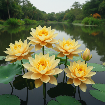 Premium Yellow Lotus Flower Seeds for Planting