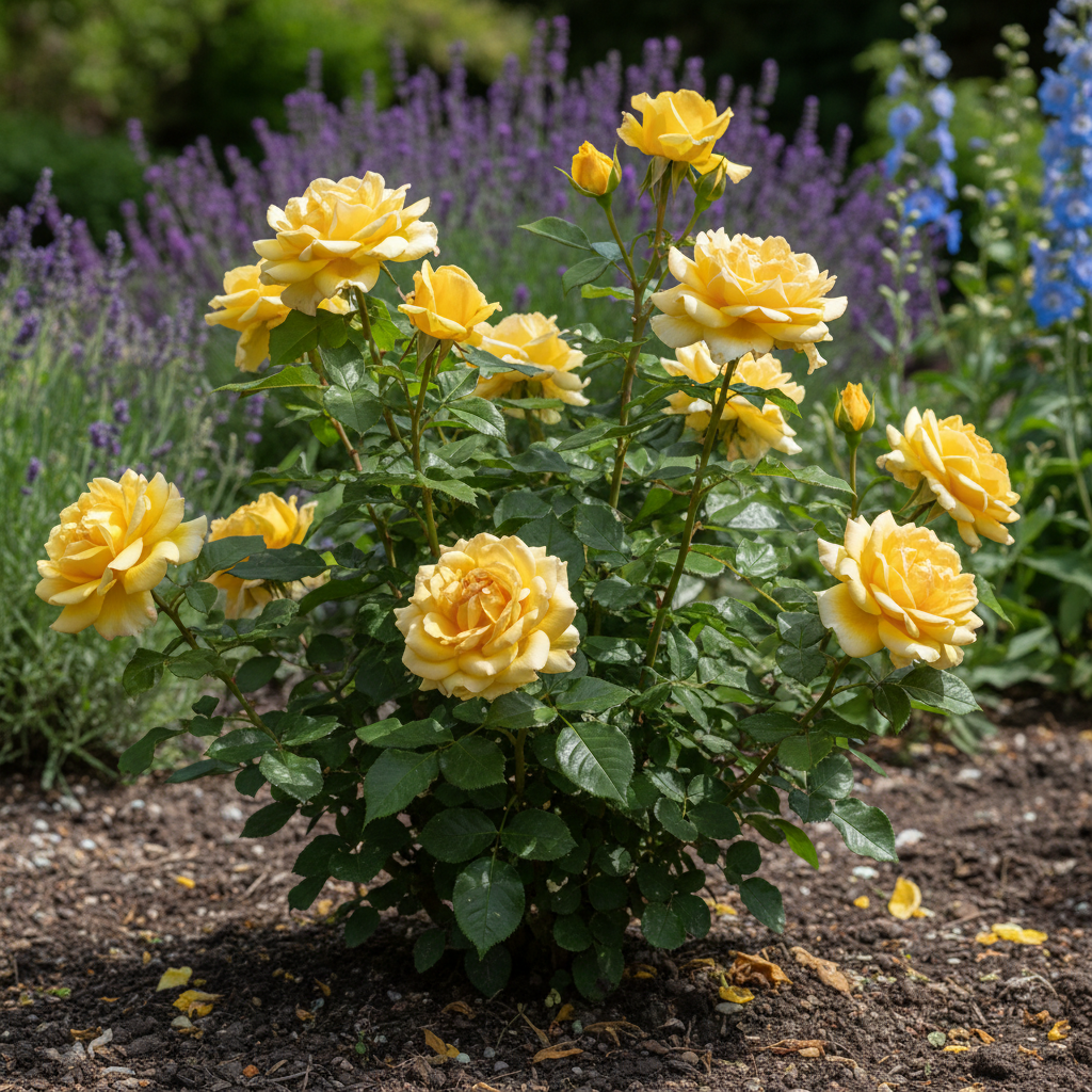 Yellow Rose Flower Seeds - Yellow Rose Flower Seeds for Garden