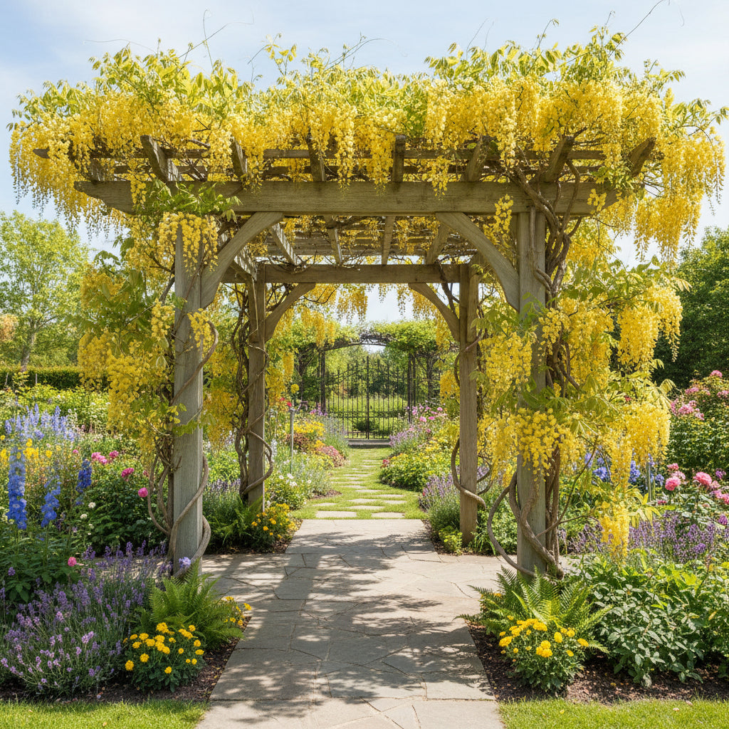Yellow Wisteria Seeds – Wisteria sinensis for Planting