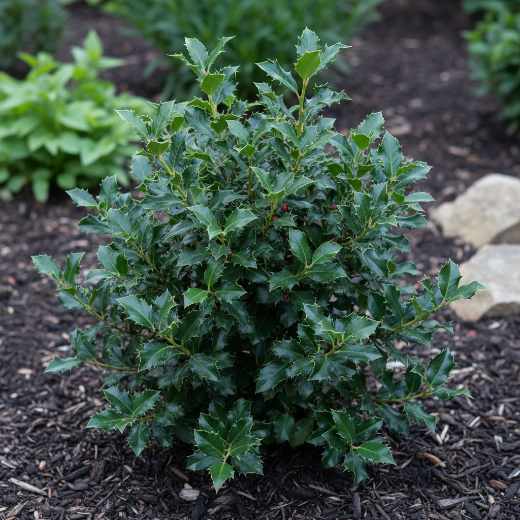 Blue Holly Seeds for Planting (Ilex × meserveae) – Cold Hardy Evergreen with Blue-Green Foliage