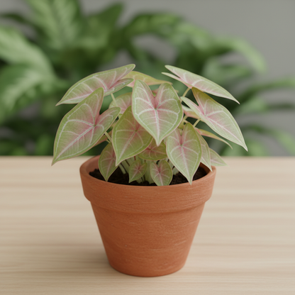 Caladium Seeds for Planting – Rainbow Perennial Foliage Plant (100 Seeds)
