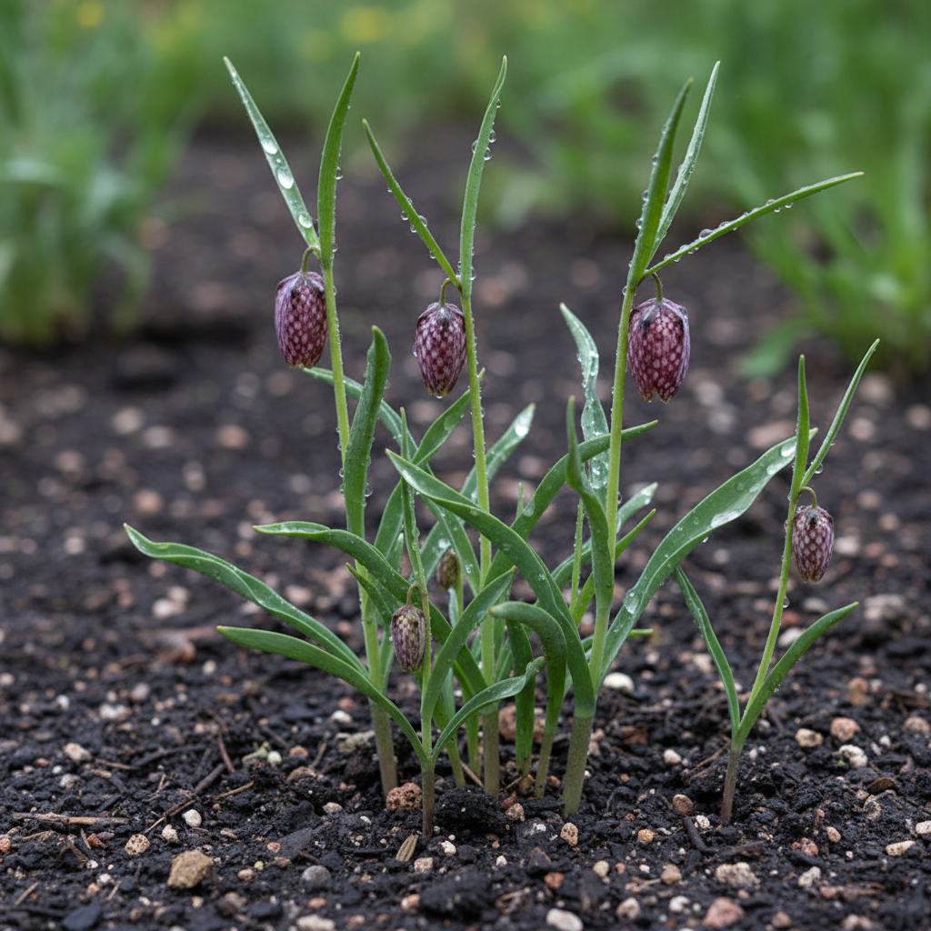 Fritillaria Meleagris Seeds - Checkered Lily Flower Seeds for Garden