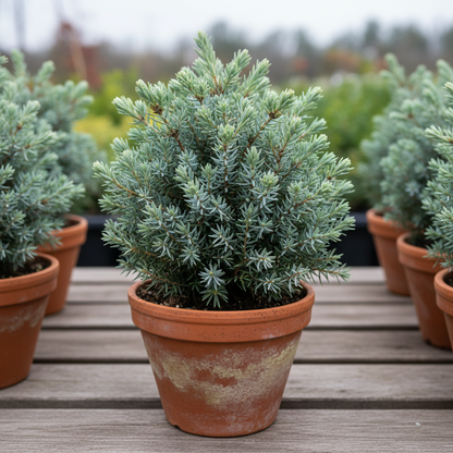 Compact Dwarf Blue Foliage Evergreen Shrub Seeds for Planting