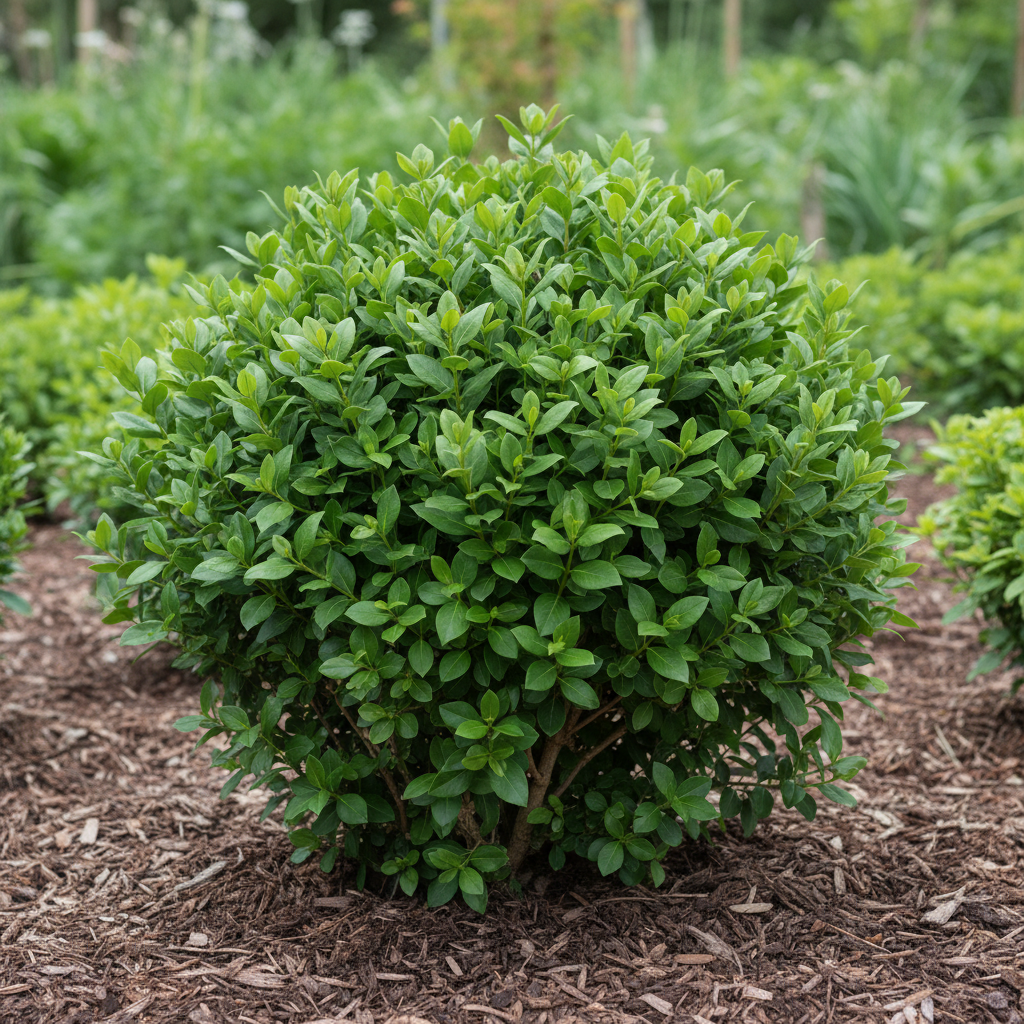 Compact Shrub with Dense Golden Flowers from Base to Tip