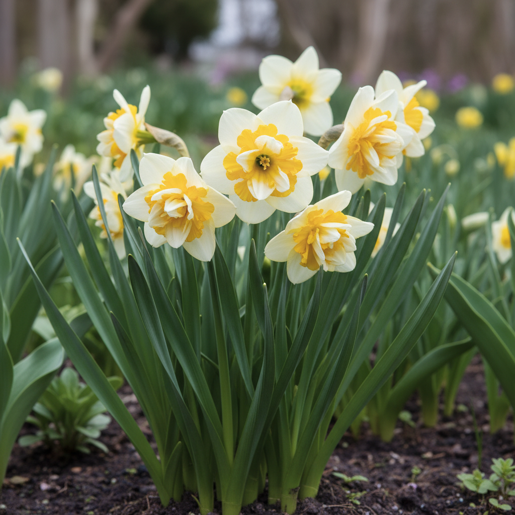 Double Petals Narcissus Daffodil Flower Seeds - Mixed Colors