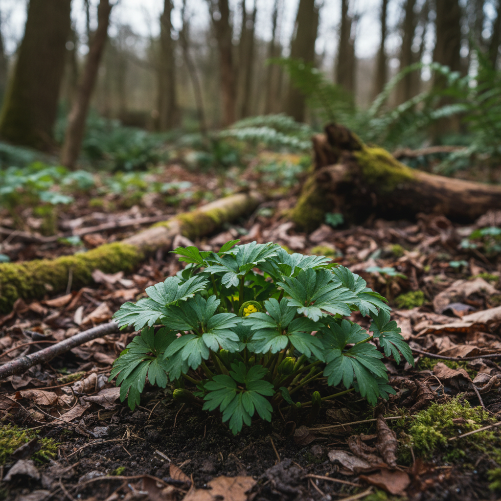 Eranthis Hyemalis Buttercup-Like Flowers Seeds for Garden Planting