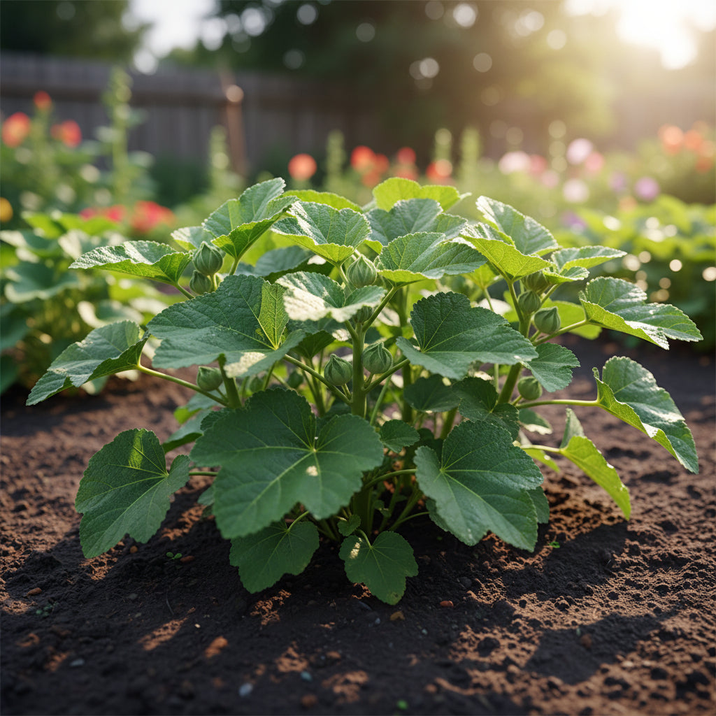 Rainbow Hollyhock Flower Seeds — Colorful & Vibrant Garden Blooms