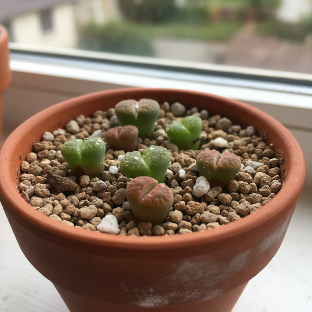 Senecio Mixed Succulent Seeds – Rare Lithops ‘Living Stones’ for Home & Garden (50 Seeds)