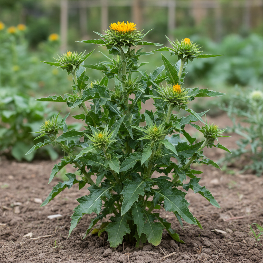 Lorenzo Trussoni Heirloom Safflower Flower Seeds for Garden Planting