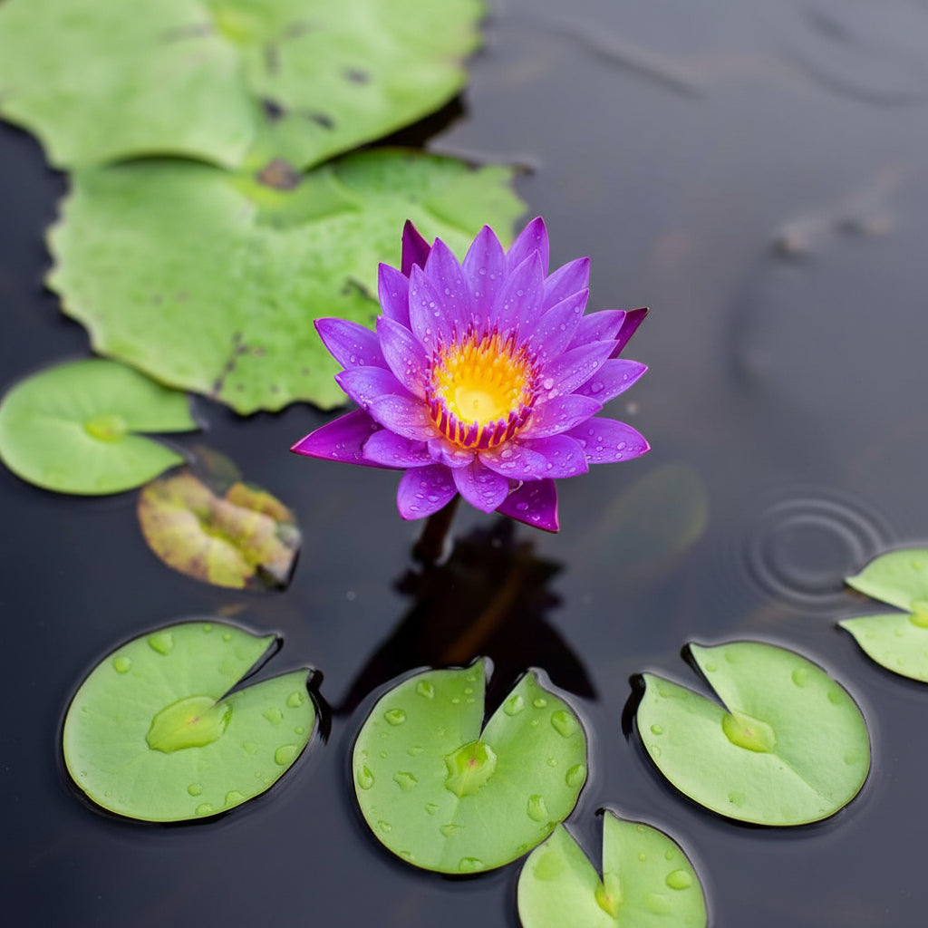 Purple Lotus Flower Seeds for Planting – Stunning Aquatic Blooms