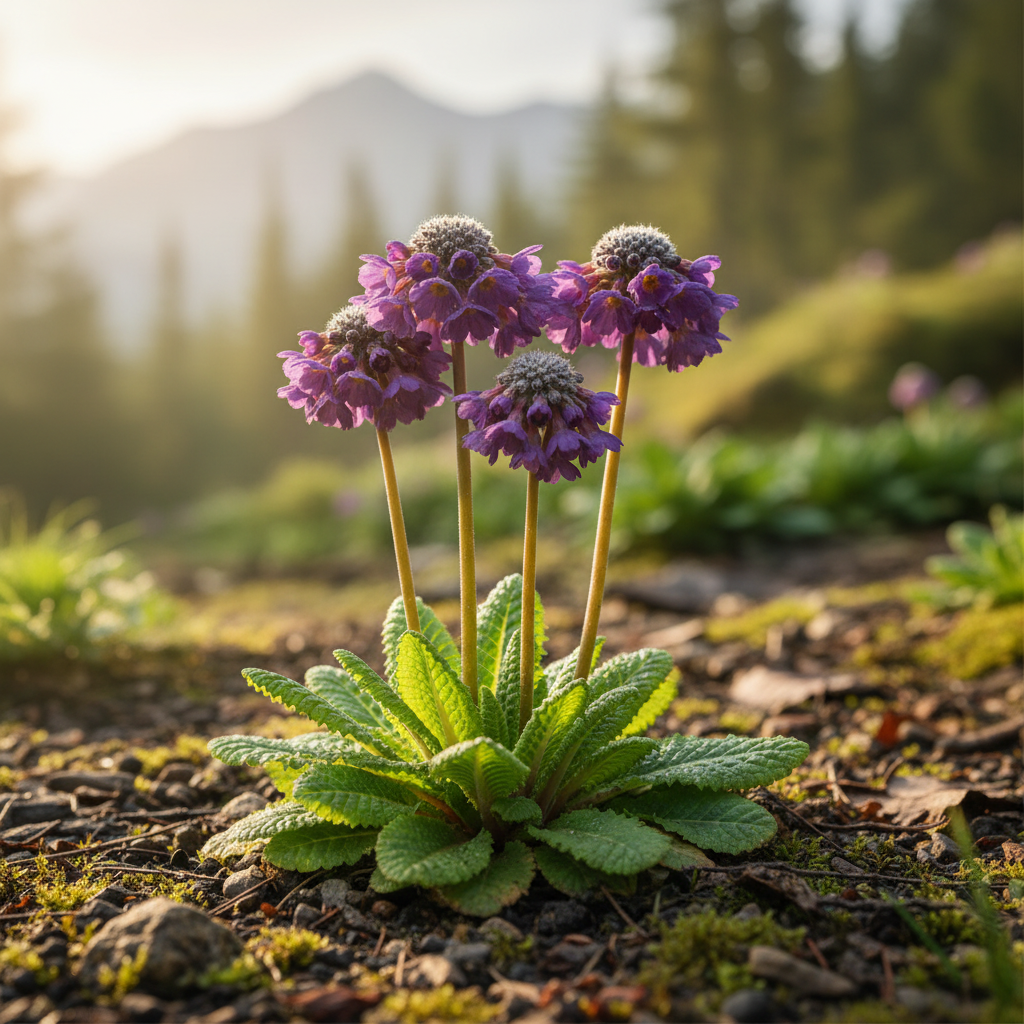 Primula Capitata Flower Seeds for Garden Planting