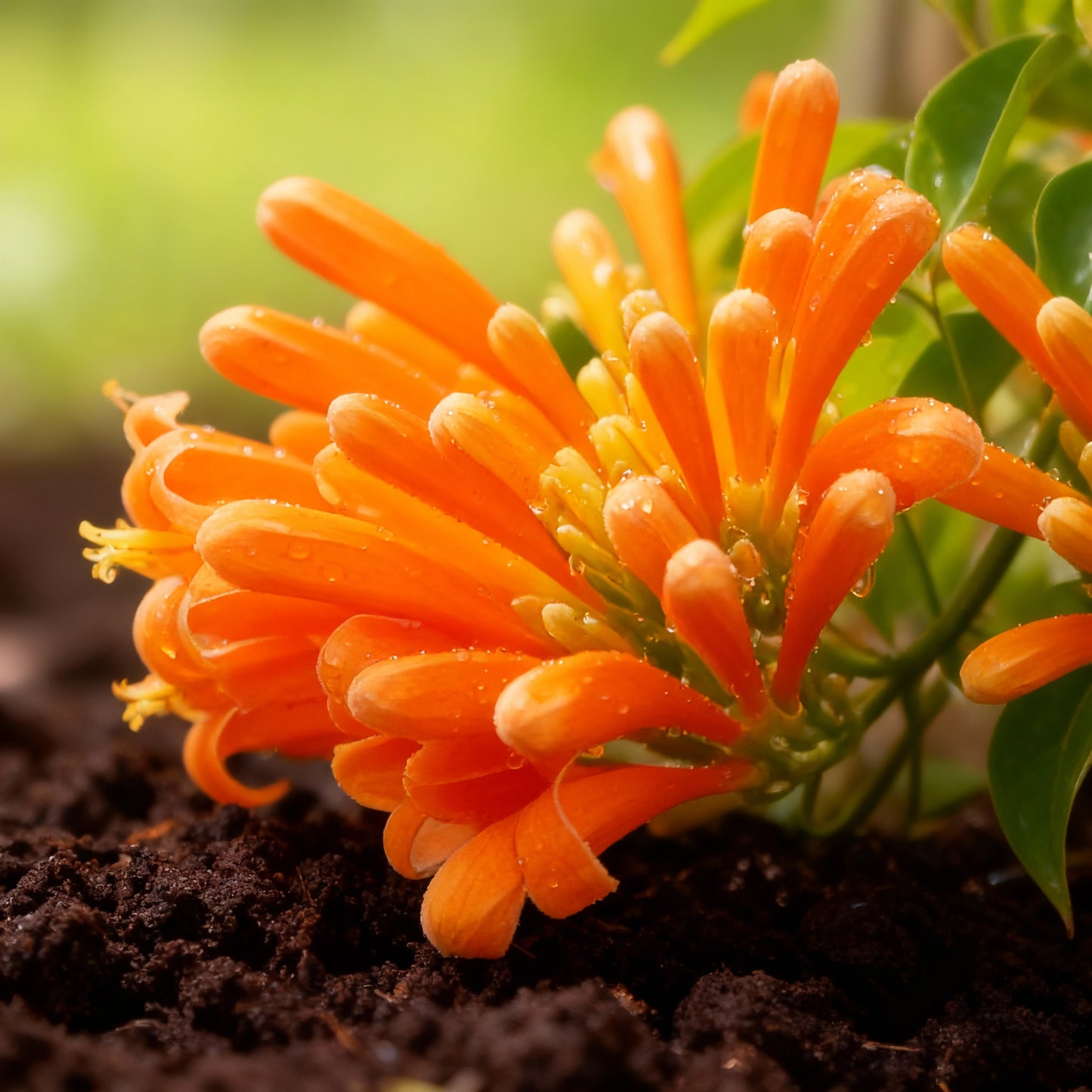 Orange Pyrostegia venusta Seeds for Planting - Trumpet Vine