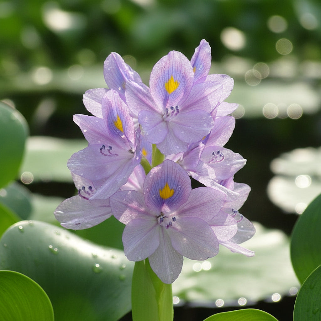 Shuihulu Blue Water Hyacinth Flower Seeds for Planting (Eichhornia crassipes)